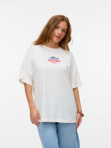 Vero Moda VMHAILEY T-shirt -Snow White - 10337723