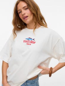 Vero Moda VMHAILEY T-shirt -Snow White - 10337723