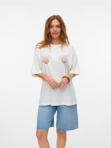 Vero Moda VMHAILEY T-shirts -Snow White - 10337723
