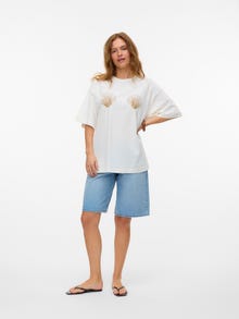 Vero Moda VMHAILEY T-shirts -Snow White - 10337723