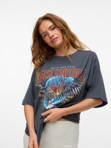 Vero Moda VMHAILEY T-shirts -Dark Shadow - 10337723