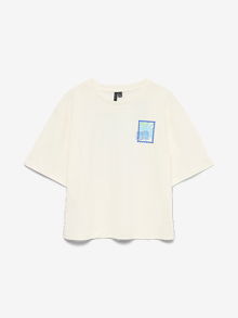 Vero Moda VMTRINE T-Shirt -Cloud Dancer - 10337725