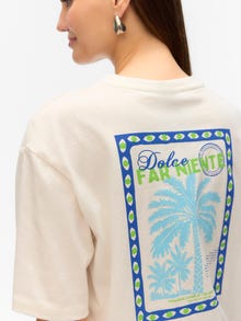Vero Moda VMTRINE T-Shirt -Cloud Dancer - 10337725