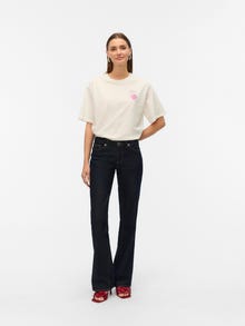 Vero Moda VMTRINE T-Shirt -Cloud Dancer - 10337725