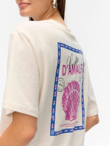 Vero Moda VMTRINE T-Shirt -Cloud Dancer - 10337725
