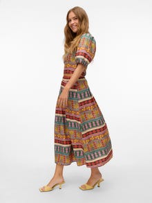 Vero Moda VMTRUELY High waist Long skirt -Cloud Dancer - 10337726