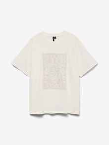 Vero Moda VMTAMMI T-Shirt -Cloud Dancer - 10337727