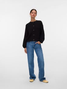 Vero Moda VMLEA Knit Cardigan -Black - 10337797