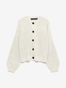 Vero Moda VMLEA Knit Cardigan -Cloud Dancer - 10337797