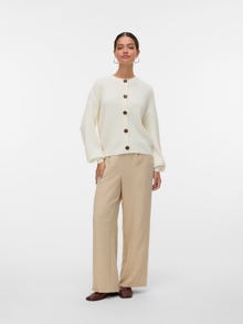 Vero Moda VMLEA Knit Cardigan -Cloud Dancer - 10337797