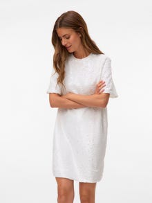 Vero Moda VMBLUME Robe courte -Snow White - 10337829