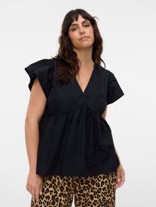 Vero Moda VMCJARLOTTE Tops -Black - 10337834