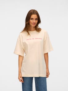 Vero Moda VMTAZ T-Shirt -Gardenia - 10337839