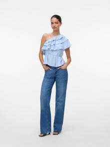 Vero Moda VMKIMMI Tops -Cashmere Blue - 10337885
