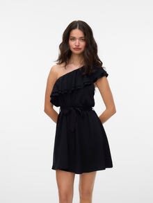 Vero Moda VMKIMMI Krótka sukienka -Black - 10337887