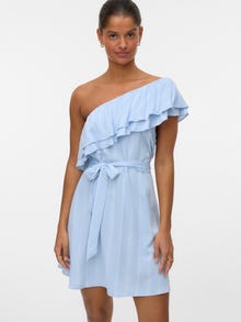 Vero Moda VMKIMMI Krótka sukienka -Cashmere Blue - 10337887
