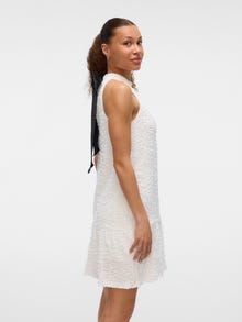 Vero Moda VMAMELIA Short dress -Star White - 10337894