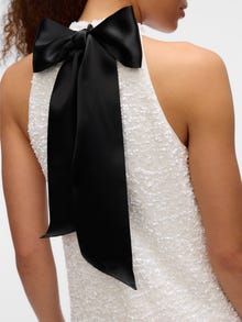 Vero Moda VMAMELIA Kort kjole -Star White - 10337894