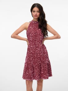 Vero Moda VMAMELIA Korte jurk -Misty Rose - 10337894