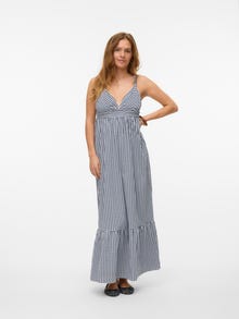 Vero Moda VMCHECK Langes Kleid -Black - 10337931
