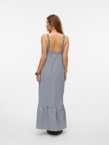 Vero Moda VMCHECK Langes Kleid -Black - 10337931