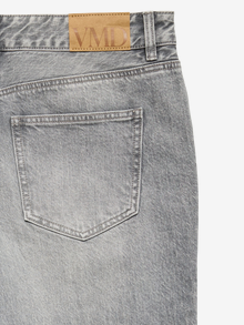 Vero Moda VMFAYE Niedrige Taille Weiter Beinschnitt Jeans -Medium Grey Denim - 10337948
