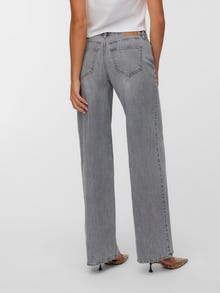 Vero Moda VMFAYE Low rise Wide Leg Fit Jeans -Medium Grey Denim - 10337948