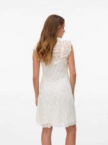 Vero Moda VMLISA Kurzes Kleid -Snow White - 10337964