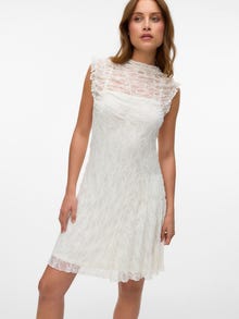 Vero Moda VMLISA Kurzes Kleid -Snow White - 10337964