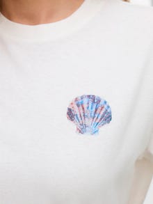 Vero Moda VMNYNNE T-shirt -Snow White - 10337967