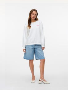 Vero Moda VMMUNA Sweat-shirts -Snow White - 10337969