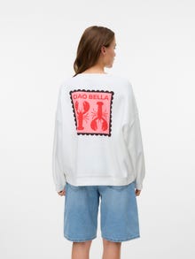 Vero Moda VMMUNA Sweat-shirts -Snow White - 10337969