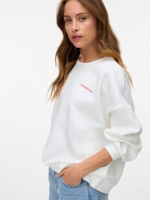 Vero Moda VMMUNA Sweat-shirts -Snow White - 10337969