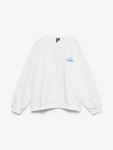 Vero Moda VMMUNA Sweatshirt -Snow White - 10337969