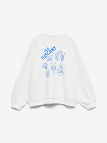 Vero Moda VMMUNA Sweatshirt -Snow White - 10337969