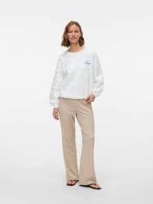 Vero Moda VMMUNA Sweat-shirts -Snow White - 10337969