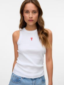 Vero Moda VMLIA Tank-Top -Bright White - 10337972