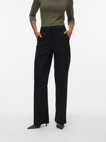 Vero Moda Laia jalaosaga lõige Rätsepapüksid -Black - 10338065