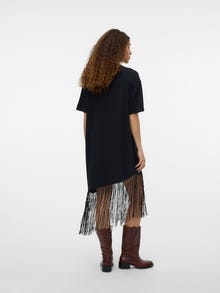 Vero Moda VMMARTINE Šaty midi -Black - 10338084