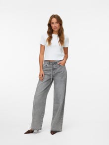 Vero Moda Laia jalaosaga lõige Teksad -Light Grey Denim - 10338132