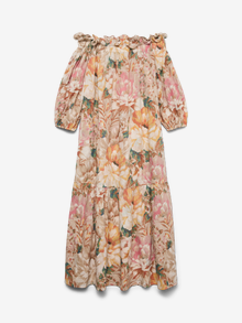 Vero Moda VMSIF Lang kjole -Moonbeam - 10338230