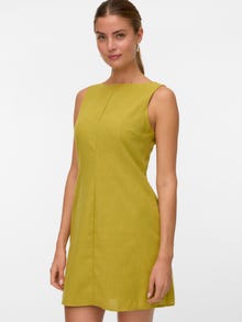 Vero Moda VMJOSIE Kratka obleka -Avocado Oil - 10338285