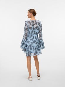 Vero Moda VMCAMILLE Kort klänning -Skyway - 10338318