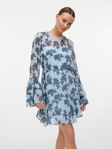 Vero Moda VMCAMILLE Kort klänning -Skyway - 10338318