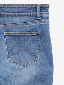 Vero Moda VMJEAN Niedrige Taille Ausgestellt Jeans -Medium Blue Denim - 10338385