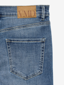 Vero Moda VMGIGI Hohe Taille Ausgestellt Jeans -Medium Blue Denim - 10338389