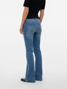 Vero Moda VMGIGI Taille haute Flared Fit Jeans -Medium Blue Denim - 10338389