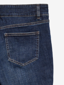 Vero Moda VMJEAN Niski stan Krój flared Jeans -Dark Blue Denim - 10338393