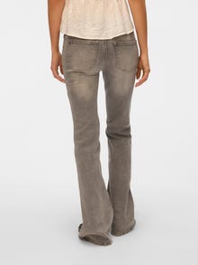 Vero Moda VMJEAN Vita bassa Flared Fit Jeans -Light Grey Denim - 10338397