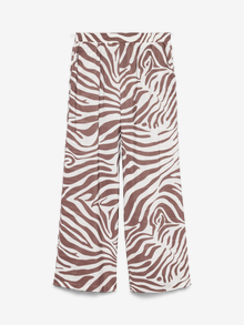 Vero Moda VMZITTA High waist Trousers -Star White - 10338444